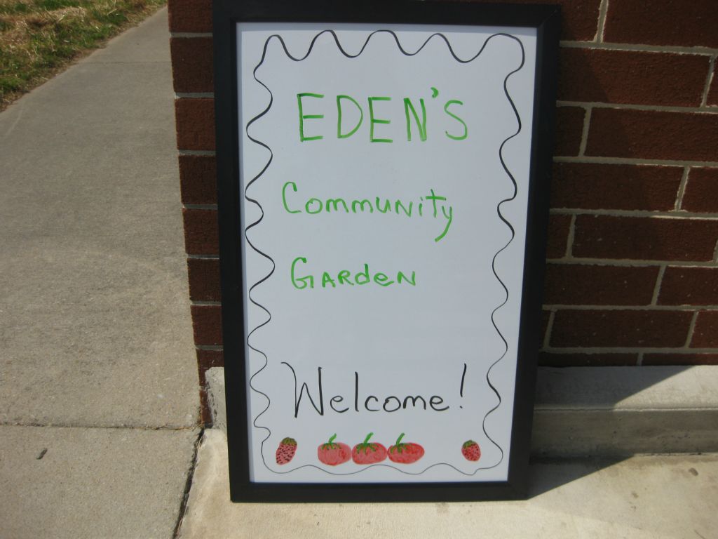 Eden's Garden Dedication
